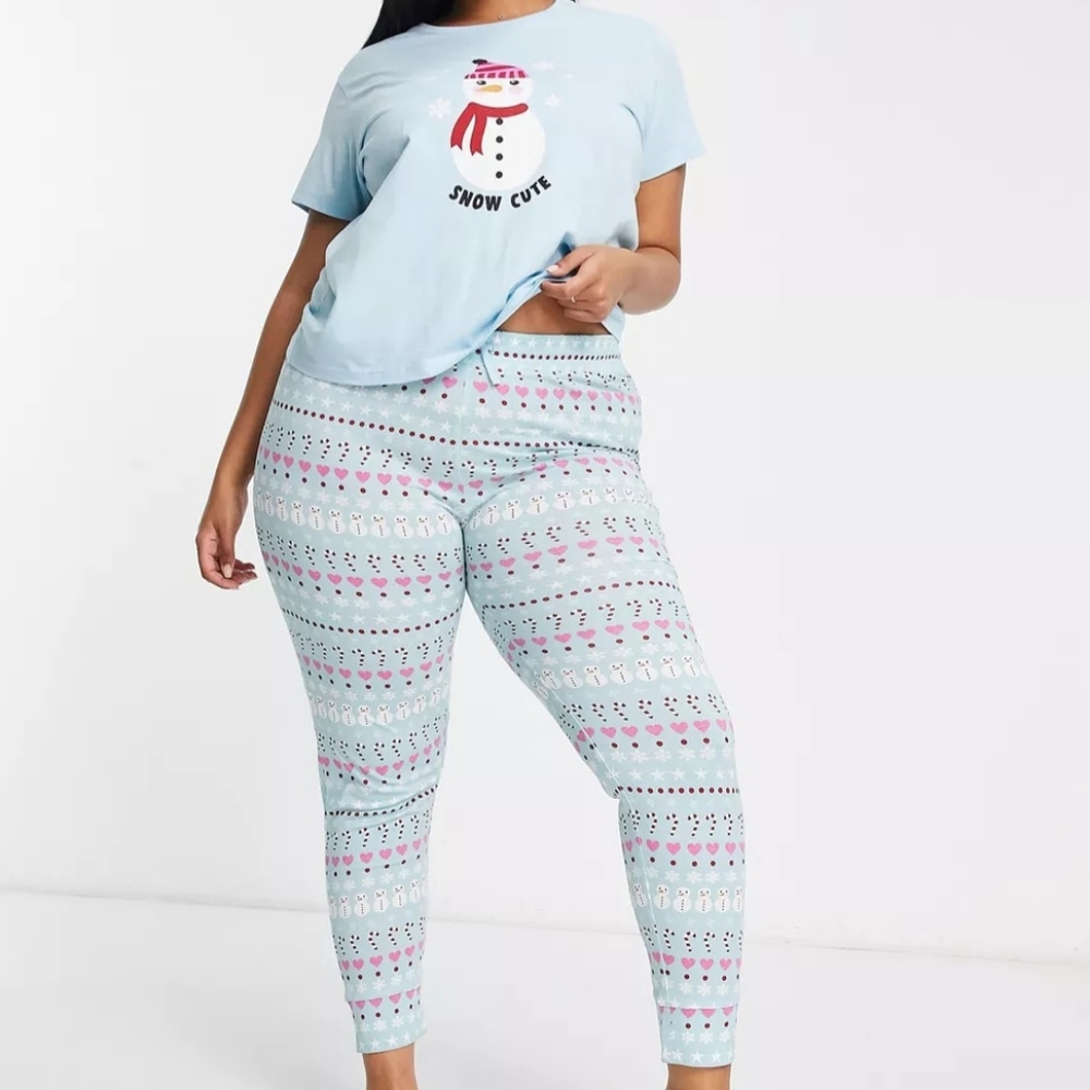 ☃️ Snow Cute Pajama Set